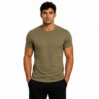Camisa Masculina 100% Algodão Pima Verde